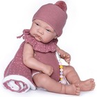 Кукла Munecas Antonio Juan «Натали», в розовом, с соской, виниловая, 40 см - Фото 14