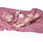 Кукла Munecas Antonio Juan «Натали», в розовом, с соской, виниловая, 40 см - Фото 15