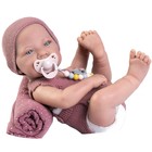 Кукла Munecas Antonio Juan «Натали», в розовом, с соской, виниловая, 40 см - Фото 16