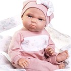 Кукла Munecas Antonio Juan «Адриана», в розовом, мягконабивная, 33 см - Фото 9
