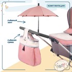 Коляска-люлька для кукол DeCuevas Fanny, с сумкой и зонтиком, высота ручки 90 см - Фото 10