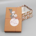 Набор коробок 6 в 1, упаковка подарочная, «Эко », 12 х 7 х 4 ‒ 22 х 14 х 8.5 см - Фото 5