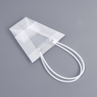 Сумка для цветов прозрачная влагостойкая, 16×8 - 8×8 - 16 см - Фото 3