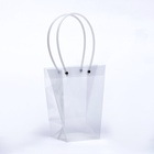 Сумка для цветов прозрачная влагостойкая, 17.5×10-10×10-20 см - Фото 2