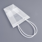 Сумка для цветов прозрачная влагостойкая, 17.5×10-10×10-20 см - Фото 3