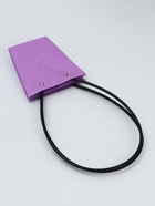 Сумка для цветов тиснение сиреневая влагостойкая, 12×12 - 8×8 - 12.5 см - Фото 4