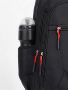 Рюкзак школьный на молнии, с карманами, размер 31×14×47 см, чёрный/красный - фото 119333692