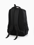 Рюкзак на молнии, 4 кармана, дышащая спинка, 30.5×14.5×47.5 см, чёрный - Фото 7