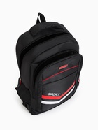 Рюкзак на молнии, 4 кармана, дышащая спинка, 30.5×14.5×47.5 см, чёрный - Фото 8