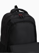 Рюкзак на молнии, 4 кармана, дышащая спинка, 30.5×14.5×47.5 см, чёрный - Фото 10