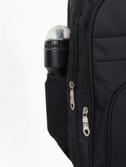 Рюкзак школьный на молнии, с карманами, чёрный/оранжевый - фото 119103326