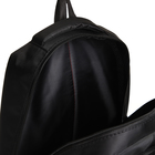 Рюкзак молодёжный на молнии, 4 кармана, цвет чёрный/красный - фото 11189103