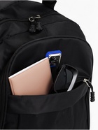 Рюкзак школьный на молнии, с карманами, однотонный, размер 31×14×47 см, чёрный/синий - Фото 5