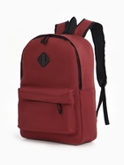 Рюкзак школьный на молнии, с карманами, размер 29×14.5×42 см, бордовый - Фото 9