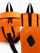 Рюкзак школьный на молнии, с карманами, однотонный, размер 29×14.5×42 см, оранжевый - Фото 3