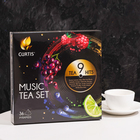 Подарочный набор чая CURTIS "Music Tea Set" ассорти 9 вкусов 36 шт - Фото 1