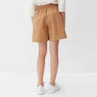 Юбка-шорты для девочки MINAKU, цвет коричневый, рост 104 см - Фото 3