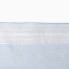 Штора-тюль для кухни Witerra Лен 140х180см, голубой , вуаль, пэ100% - Фото 3
