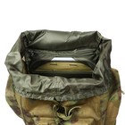 Рюкзак рыболовный с металической рамкой 60+5 л, цвет мох - Фото 10