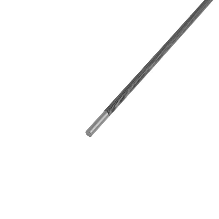 Напильник ТУНДРА, для цепей шаг 0.325", круглый, ШХ15, дерев. рукоятка, d=4.8 мм, №3, 200 мм
