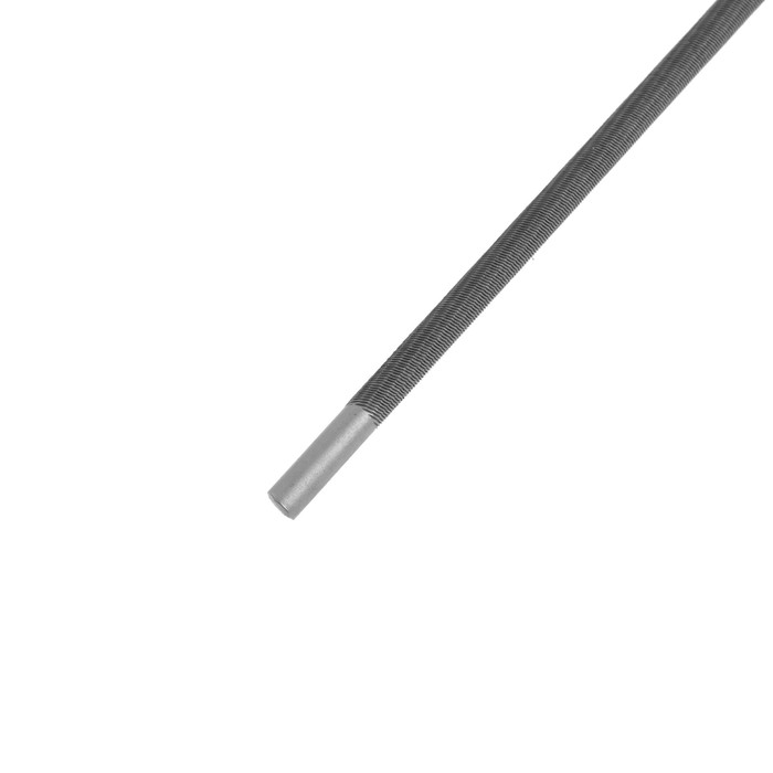 Напильник ТУНДРА, для цепей шаг 3/8", круглый, ШХ15, дерев. рукоятка, d=5.5 мм, №3, 200 мм