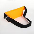 Поясная сумка на молнии, светоотражающие элементы, цвет оранжевый - фото 12072203