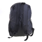 Рюкзак молодёжный "Абстракция", 1 отдел, 2 наружных и 2 боковых кармана, чёрный/красный - Фото 3