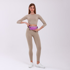 Сумка для бега на пояс, со светоотражающими элементами, с отверстием для наушников, 24×0.3×10 см, сиреневая - Фото 7