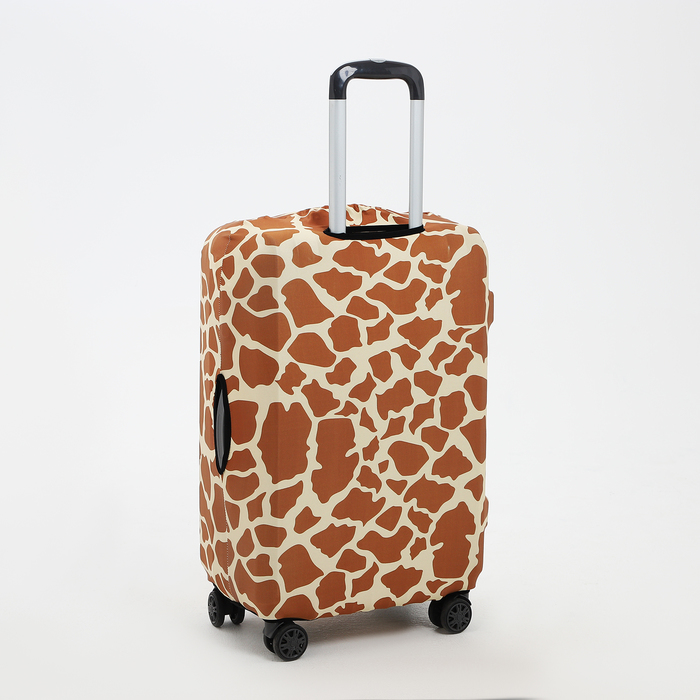 Чехол для чемодана Жираф 24", 38*28*59, коричневый
