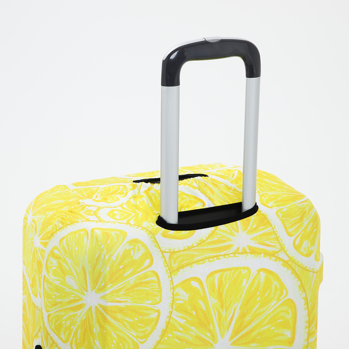 Чехол для чемодана Лимоны 20", 32*23*48, желтый