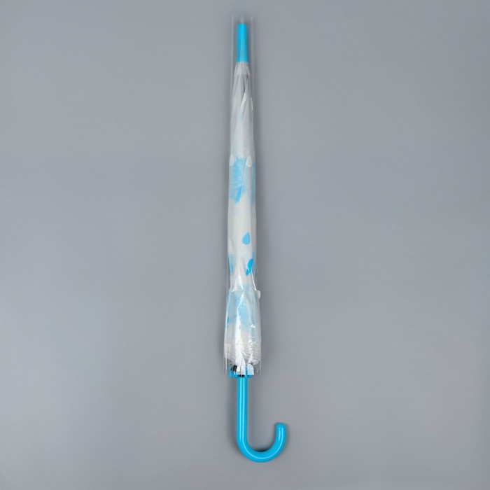 Зонт - трость полуавтоматический «Мелкие зонтики», 8 спиц, R = 45 см, рисунок МИКС - фото 1908074249