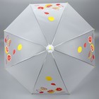 Зонт - трость полуавтоматический «Фрукты», 8 спиц, R = 45 см, рисунок МИКС - Фото 11