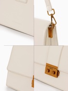 Сумка женская мессенджер TEXTURA на клапане, 26×8.5×14 см, молочная - Фото 3