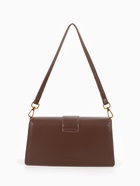 Сумка женская мессенджер TEXTURA на клапане, 26×8.5×14 см, коричневая - Фото 7