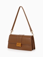 Сумка женская мессенджер TEXTURA на клапане, 26×8.5×14 см, светло-коричневая - Фото 10