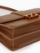 Сумка женская мессенджер TEXTURA на клапане, 26×8.5×14 см, светло-коричневая - Фото 5