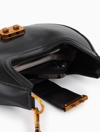 Сумка женская багет TEXTURA на молнии, 24×6.5×13 см, чёрная - Фото 6