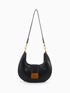 Сумка женская багет TEXTURA на молнии, 24×6.5×13 см, чёрная - Фото 3