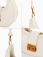 Сумка женская багет TEXTURA на молнии, 24×6.5×13 см, молочная - Фото 13