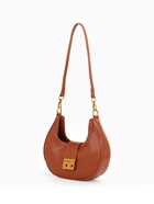 Сумка женская багет TEXTURA на молнии, 24×6.5×13 см, рыжая - Фото 3