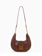 Сумка женская багет TEXTURA на молнии, 24×6.5×13 см, коричневая - Фото 5