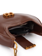 Сумка женская багет TEXTURA на молнии, 24×6.5×13 см, коричневая - Фото 7