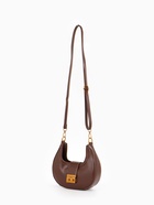 Сумка женская багет TEXTURA на молнии, 24×6.5×13 см, коричневая - Фото 2