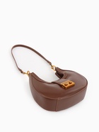 Сумка женская багет TEXTURA на молнии, 24×6.5×13 см, коричневая - Фото 7