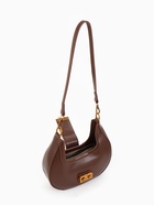 Сумка женская багет TEXTURA на молнии, 24×6.5×13 см, коричневая - Фото 4