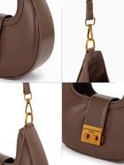 Сумка женская багет TEXTURA на молнии, 24×6.5×13 см, хаки - Фото 9