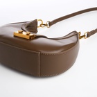 Сумка женская багет TEXTURA на молнии, 24×6.5×13 см, хаки - Фото 5