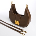 Сумка женская багет TEXTURA на молнии, 24×6.5×13 см, хаки - Фото 4