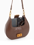 Сумка женская багет TEXTURA на молнии, 24×6.5×13 см, хаки - Фото 10