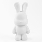 Алмазная мозаика на фигурке с полным заполнением «Зайка», розовый - Фото 6